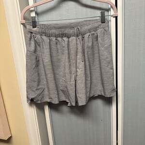 Lululemon Surge Lined 6" Shorts Heathered Gray Men's Small